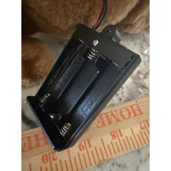 VTG Y2k Christmas Hound Dog Smart Ind. Group Sings "Jingle Bells" Toy Plush Read - Picture 12 of 15